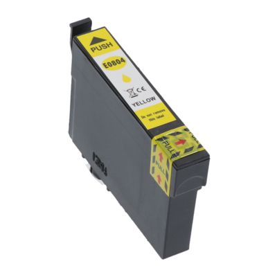 Cartouche compatible Epson T0804 - Jaune