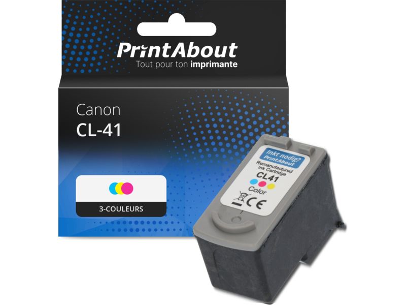 Cartouche compatible Canon CL-41 - 3-couleurs