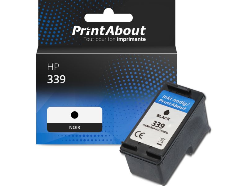 Cartouche compatible HP 339 (C8767EE) - Noir