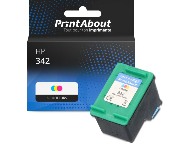 Cartouche compatible HP 342 (C9361EE) - 3-couleurs