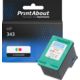 Cartouche compatible HP 343 (C8766EE) - 3-couleurs