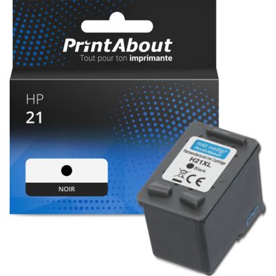 Cartouche compatible HP 21 (C9351AE) - Noir