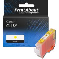 Cartouche compatible Canon CLI-8Y - Jaune