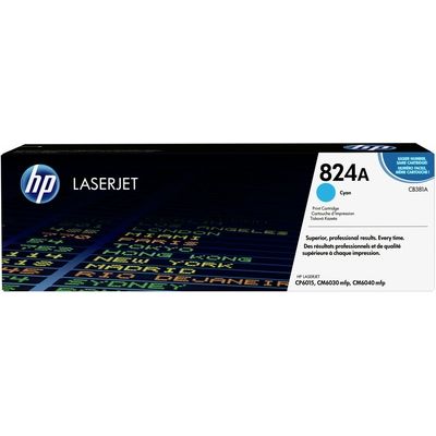 Toner original HP 824A Magenta Bleu/Blanc main image 0