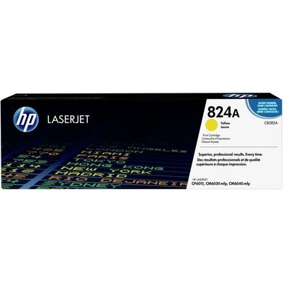 HP 824A (CB382A) - Jaune - Toner