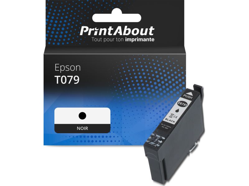 Cartouche compatible Epson T079 (C13T07914010) - Noir