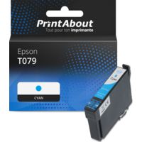 Cartouche compatible Epson T079 (C13T07924010) - Cyan