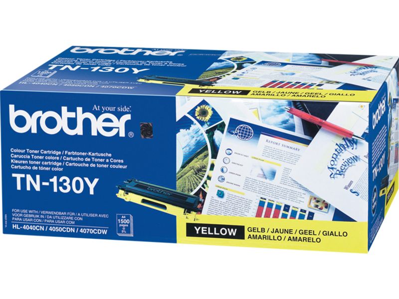 Brother TN-130Y Toner Geel