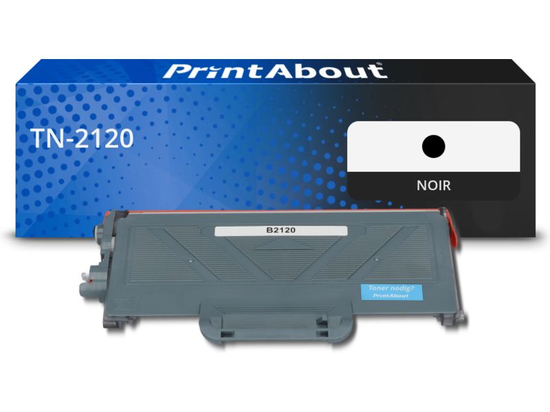 Toner compatible Brother TN-2120 - Noir - Grande capacité