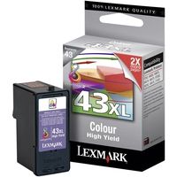 Lexmark 18YX143 (43XL) - 3-couleurs - Cartouche d'encre