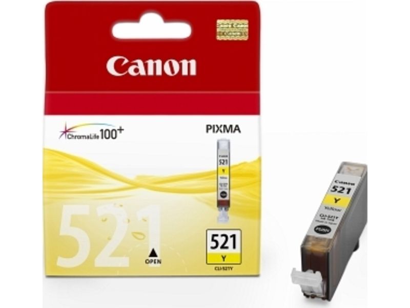 Canon CLI-521Y Inktcartridge Geel