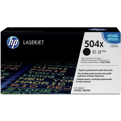 HP 504X (CE250X) - Noir - Toner - Grande capacité