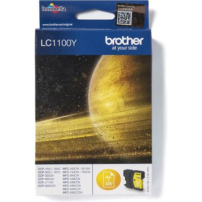 Brother LC-1100Y - Jaune - Cartouche d'encre