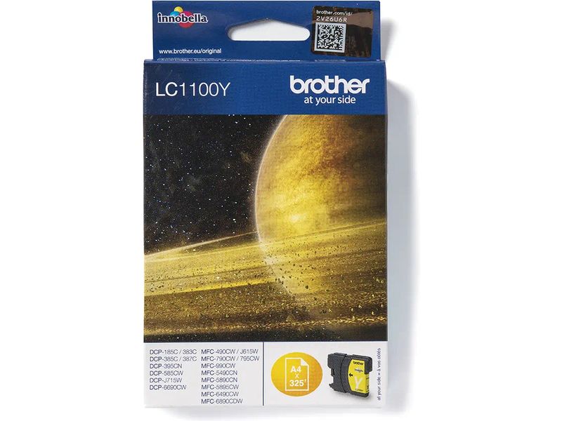 Brother LC-1100Y Inktcartridge Geel