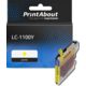 Cartouche compatible Brother LC-1100Y - Jaune