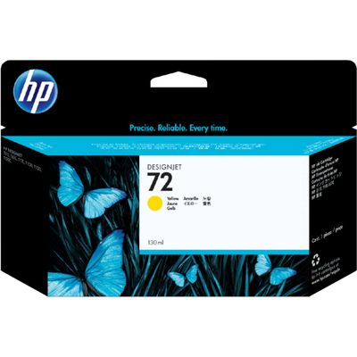 HP 72 (C9373A) - Jaune - Cartouche d'encre