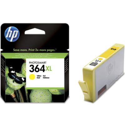 HP 364XL (CB325EE) - Jaune - Cartouche d'encre - Grande capacité