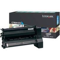 Lexmark C780A1CG - Cyan - Toner