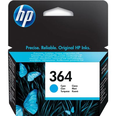 HP 364 (CB318EE) - Cyan - Cartouche d'encre