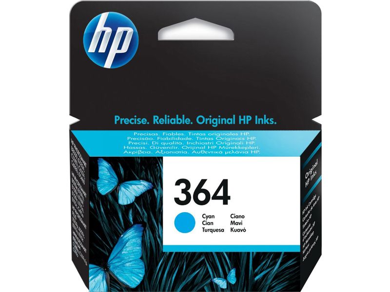 HP 364 (CB318EE) Inktcartridge Cyaan
