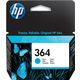 HP 364 (CB318EE) - Cyan - Cartouche d'encre