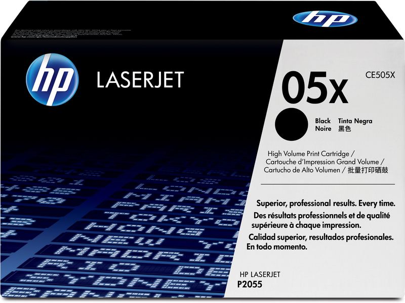 HP 05X (CE505X) Toner Zwart Hoge capaciteit