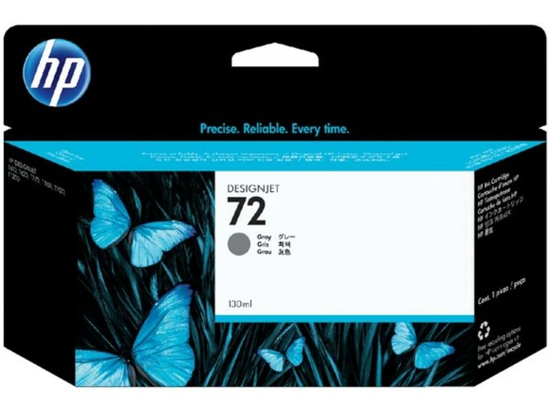 HP 72 (C9374A) Inktcartridge Grijs
