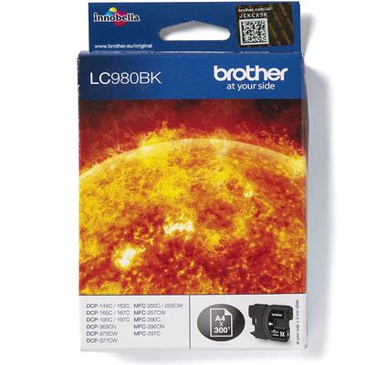 Brother LC-980BK - Noir - Cartouche d'encre