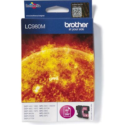 Brother LC-980M - Magenta - Cartouche d'encre