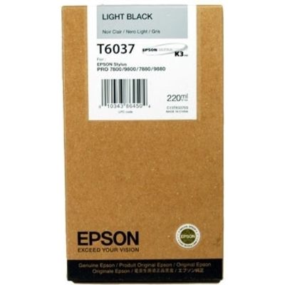 Epson T6037 - Noir clair - Cartouche d'encre