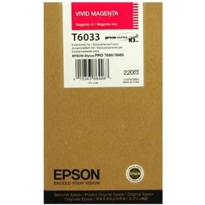 Epson T6033 - Magenta - Cartouche d'encre