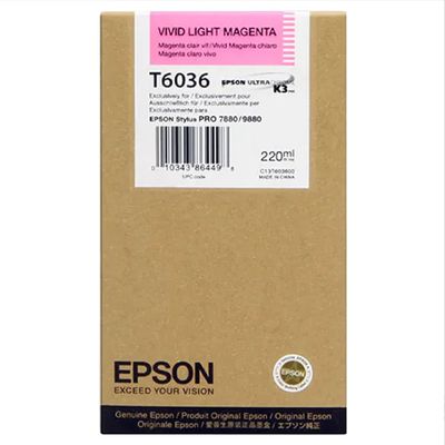 Epson T6036 - Magenta clair - Cartouche d'encre