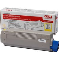 OKI 43865721 - Jaune - Toner