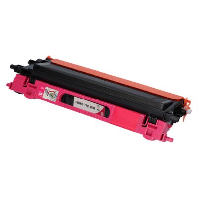 Toner compatible Brother TN-135M - Magenta - Grande capacité