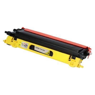 Toner compatible Brother TN-135Y - Jaune - Grande capacité