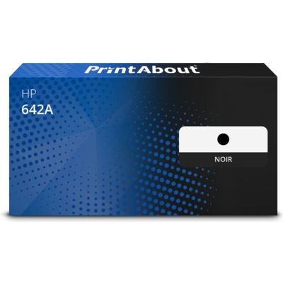 Toner compatible HP 642A (CB400A) - Noir