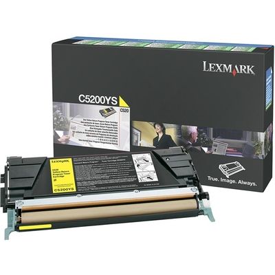 Lexmark C5200YS - Jaune - Toner