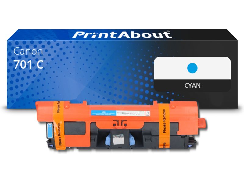 Toner compatible Canon 701 C - Cyan