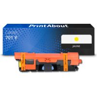 Toner compatible Canon 701 Y - Jaune