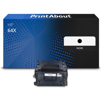Toner compatible HP 64X (CC364X) - Noir - Grande capacité