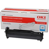 OKI 43460207 - Cyan - Tambour