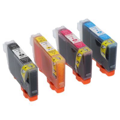 Cartouche compatible Canon CLI-8BK - 4 couleurs - Multipack