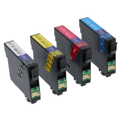 Cartouche compatible Epson T071 (C13T071540) - 4 couleurs - Multipack
