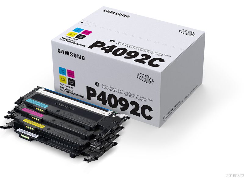 Samsung CLT-P4092C (SU392A) - 4 couleurs - Toner - Multipack