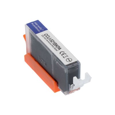 Cartouche compatible Canon CLI-521BK - Noir