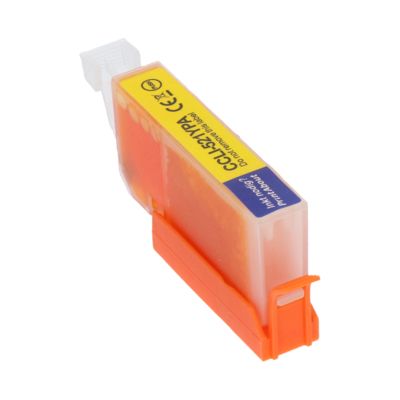 Cartouche compatible Canon CLI-521Y - Jaune