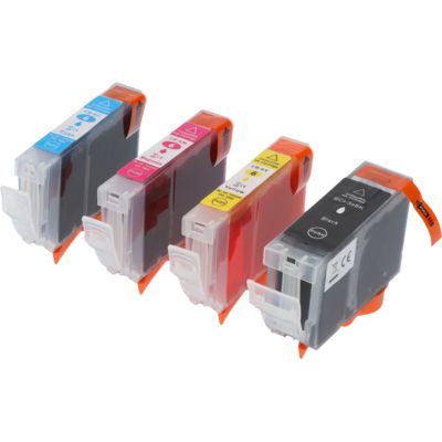 Cartouche compatible Canon BCI-5BK - 4 couleurs - Multipack