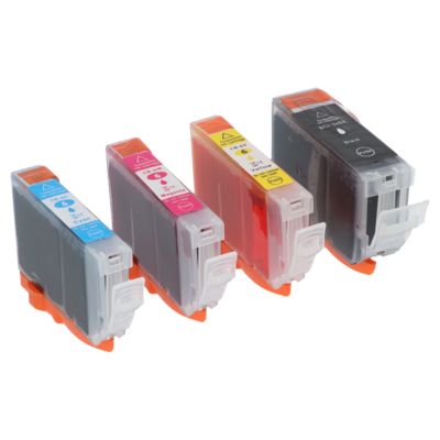 Cartouche compatible Canon BCI-5BK - 4 couleurs - Multipack