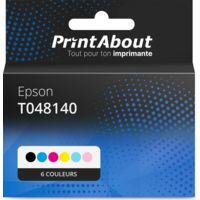 Cartouche compatible Epson T048140 - 6 couleurs - Multipack