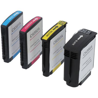 Cartouche compatible HP 88XL (C9396AE) - 4 couleurs - Grande capacité - Multipack